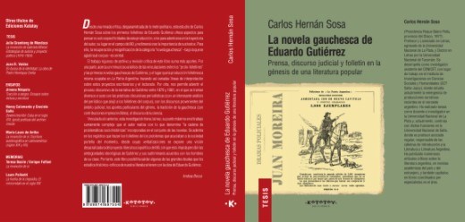 Papel LA NOVELA GAUCHESCA DE EDUARDO GUTIÉRREZ