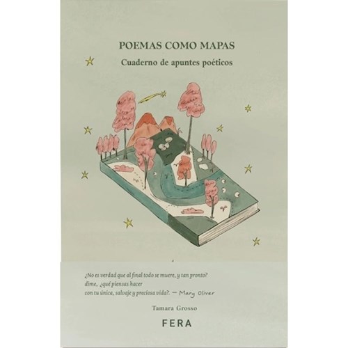 Papel POEMAS COMO MAPAS CUADERNO DE APUNTES POETICOS