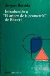  Introduccion Al Origen De La Geometria De Husserl