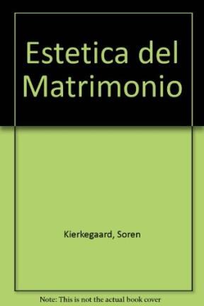 Papel ESTETICA DEL MATRIMONIO (RUSTICA)