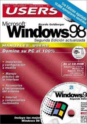 Papel WINDOWS 98 DOMINE SU PC AL 100% (C/CD ROM) (MANUALES USERS)