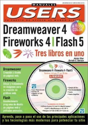 Papel DREAMWEAVER 4 - FIREWORKS 4 - FLASH 5 TRES LIBROS EN UNO (MANUALES USERS)