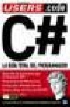 Papel C# LA GUIA TOTAL DEL PROGRAMADOR (MANUALES USERS)