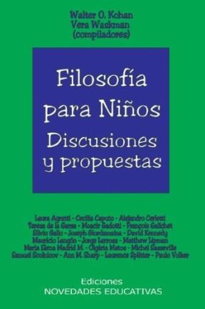 Papel FILOSOFIA PARA NIÑOS DISCUSIONES Y PROPUESTAS