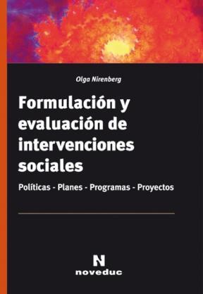 Papel Formulación y evaluación de intervenciones sociales