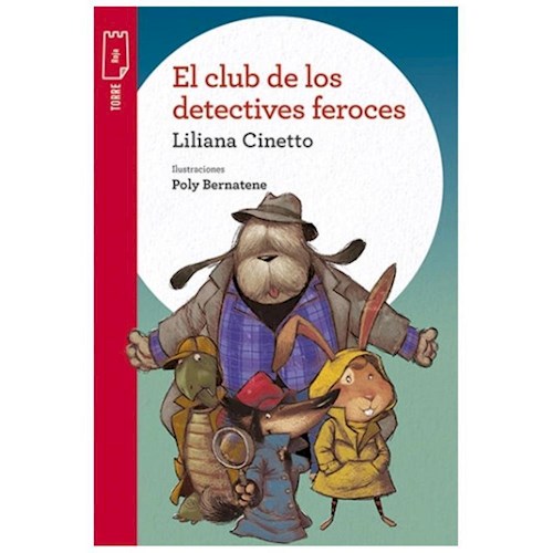Papel CLUB DE LOS DETECTIVES FEROCES (TORRE DE PAPEL ROJA) (+7 AÑOS)