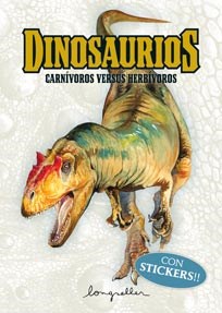 Papel Dinosaurios Carnivoros Vs Herbivoros C/Sticker