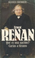 Papel QUE ES UNA NACION LA PREGUNTA DE RENAN REVISITADA