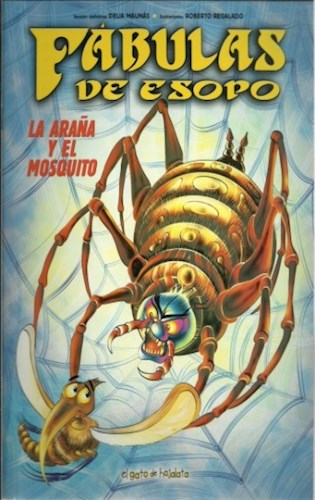 Papel ARAÑA Y EL MOSQUITO (COLECCION FABULAS DE ESOPO)