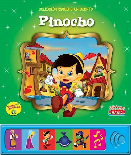 Papel PINOCHO RELATOS CON SONIDO (COLECCION ESCUCHO UN CUENTO) (CARTONE)