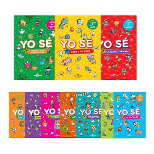 Papel VOCALES (COLECCION YO SE) (CON STICKERS + JUEGO DE MESA)