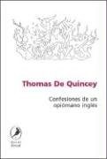 Papel CONFESIONES DE UN OPIOMANO INGLES