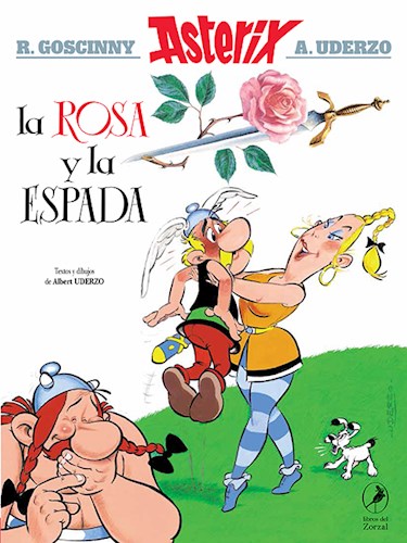 Papel Asterix La Rosa Y La Espada