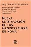 Papel NUEVA CLASIFICACION DE LAS MAGISTRATURAS EN ROMA
