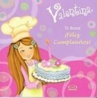 Papel VALENTINA TE DESEA FELIZ CUMPLEAÑOS CON PULSERAS