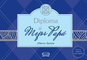 Papel DIPLOMA AL MEJOR PAPA (CARTONE)