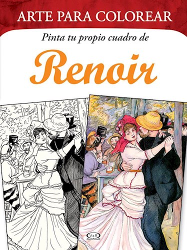 Papel PINTA TU PROPIO CUADRO DE RENOIR (ARTE PARA COLOREAR)