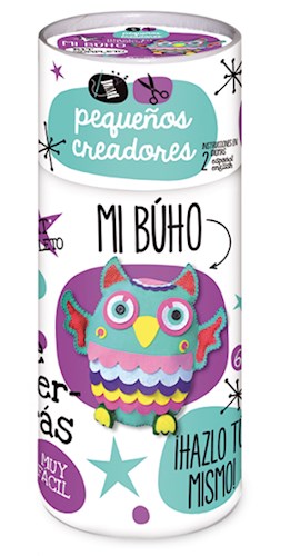 Papel MI BUHO KIT COMPLETO (PEQUEÑOS CREADORES) (TUBO)