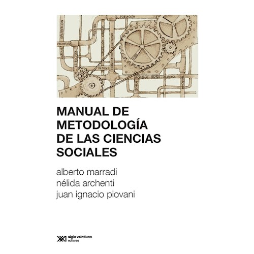 Papel MANUAL DE METODOLOGÍA DE LAS CIENCIAS SOCIALES