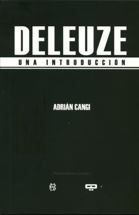 Papel DELEUZE UNA INTRODUCCION (COLECCION PENSAMIENTOS LOCALE  S)