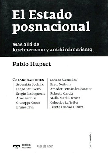 Papel EL ESTADO POSNACIONAL