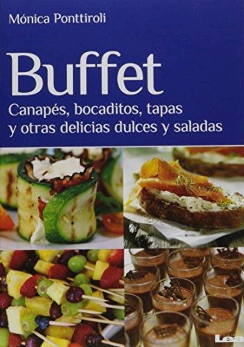 Papel BUFFET CANAPES BOCADITOS TAPAS Y OTRAS DELICIAS DULCES  Y SALADAS
