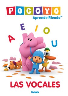Papel POCOYO APRENDE RIENDO LAS VOCALES