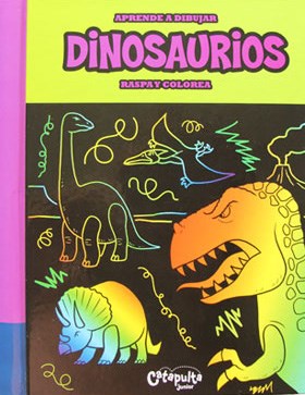 Papel Aprende A Dibujar Dinosaurios Raspa Y Colorea