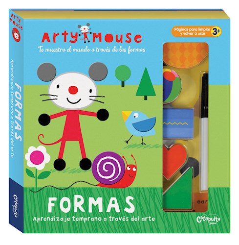 Papel FORMAS APRENDIZAJE TEMPRANO A TRAVES DEL ARTE (COLECCION ARTY MOUSE) (CARTONE)