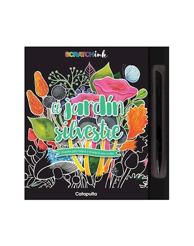 Papel JARDIN SILVESTRE POSTALES PARA RASPAR Y REVELAR EL ARTE OCULTO (SCRATCHINK) (RUSTICA)