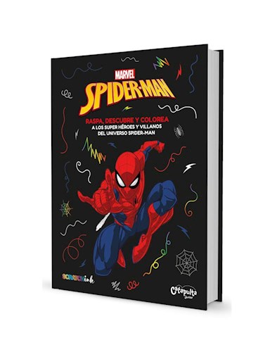 Spiderman : Raspa , Descubre Y Colorea por MARVEL - 9789876377713 - Cúspide  Libros