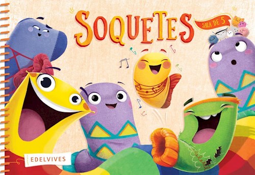 Papel SOQUETES SALA DE 5 EDELVIVES (ANILLADO) (NOVEDAD 2020)
