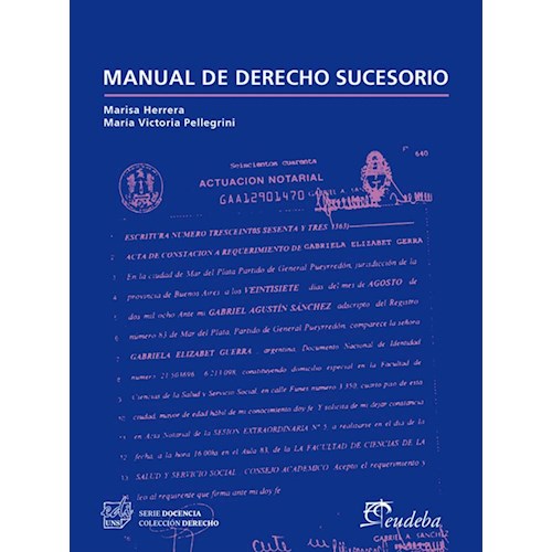 Papel MANUAL DE DERECHO SUCESORIO