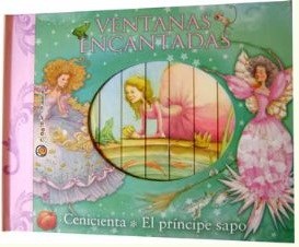 Papel CENICIENTA / PRINCIPE SAPO (COLECCION VENTANAS ENCANTADAS) (CARTONE)