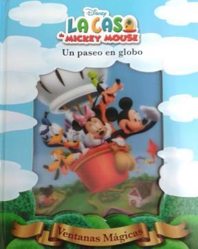 Papel UN PASEO EN GLOBO (CASA DE MICKEY MOUSE) (VENTANAS MAGICAS) (CARTONE)