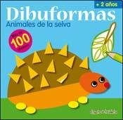Papel ANIMALES DE LA SELVA (COLOREO MIS CARETAS)