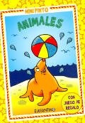 Papel ANIMALES (MINI PINTO) CON JUEGO DE REGALO 24 DIBUJOS PA  RA COLOREAR