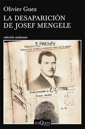 Papel Desaparicion De Josef Mengele, La
