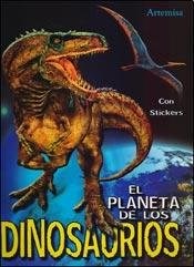 Papel PLANETA DE LOS DINOSAURIOS (CON STICKERS)