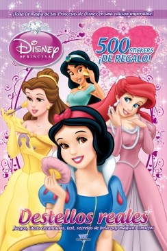 Papel DESTELLOS REALES (DISNEY PRINCESA) (500 STICKERS DE REGALO)