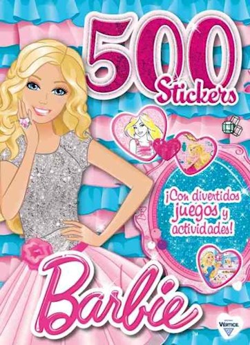 Papel BARBIE (500 STICKERS) (CON DIVERTIDOS JUEGOS Y ACTIVIDADES) (BARBIE MEGA JUEGOS 1)