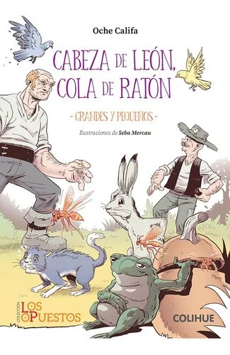 Papel CABEZA DE LEON COLA DE RATON (GRANDES Y PEQUEÑOS) (COLECCION LOS OPUESTOS)