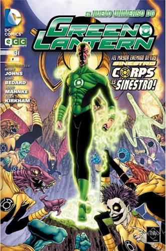 Papel Green Lantern El Mayor Enemigo De Los Sinestro Corps Es Sinestro