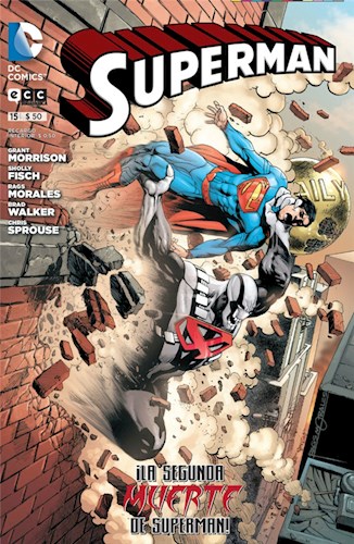 Papel Superman 15 La Segunda Muerte De Superman