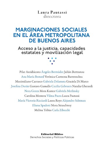  Marginaciones Sociales En El Área Metropolitana De Buenos Aires