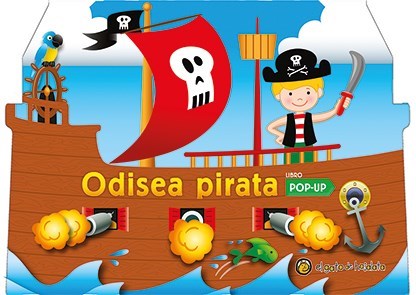 Papel ODISEA PIRATA (LIBRO POP-UP) (COLECCION AVENTURAS ANIMADAS) (CARTONE)