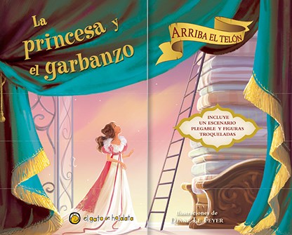 Papel PRINCESA Y EL GARBANZO (INCLUYE UN ESCENARIO PLEGABLE Y FIGURAS) (COLEC. ARRIBA EL TELON) (CARTONE)