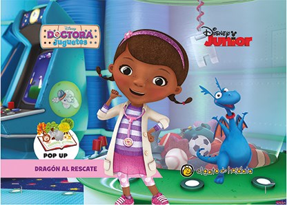 Papel DRAGON AL RESCATE (DOCTORA JUGUETES) (COLECCION POP UP DISNEY) (CARTONE)
