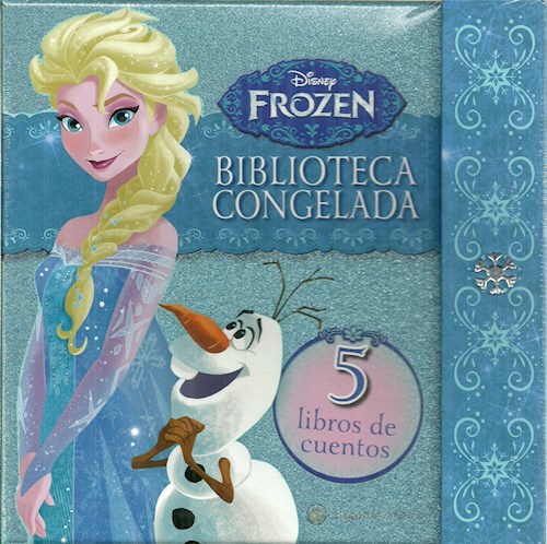 Papel FROZEN BIBLIOTECA CONGELADA (5 LIBROS DE CUENTOS) (CARTONE)
