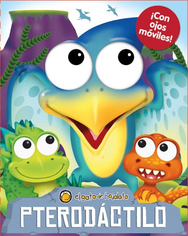 Papel PTERODACTILO (CON OJOS MOVILES) (COLECCION OJITOS) (CARTONE)